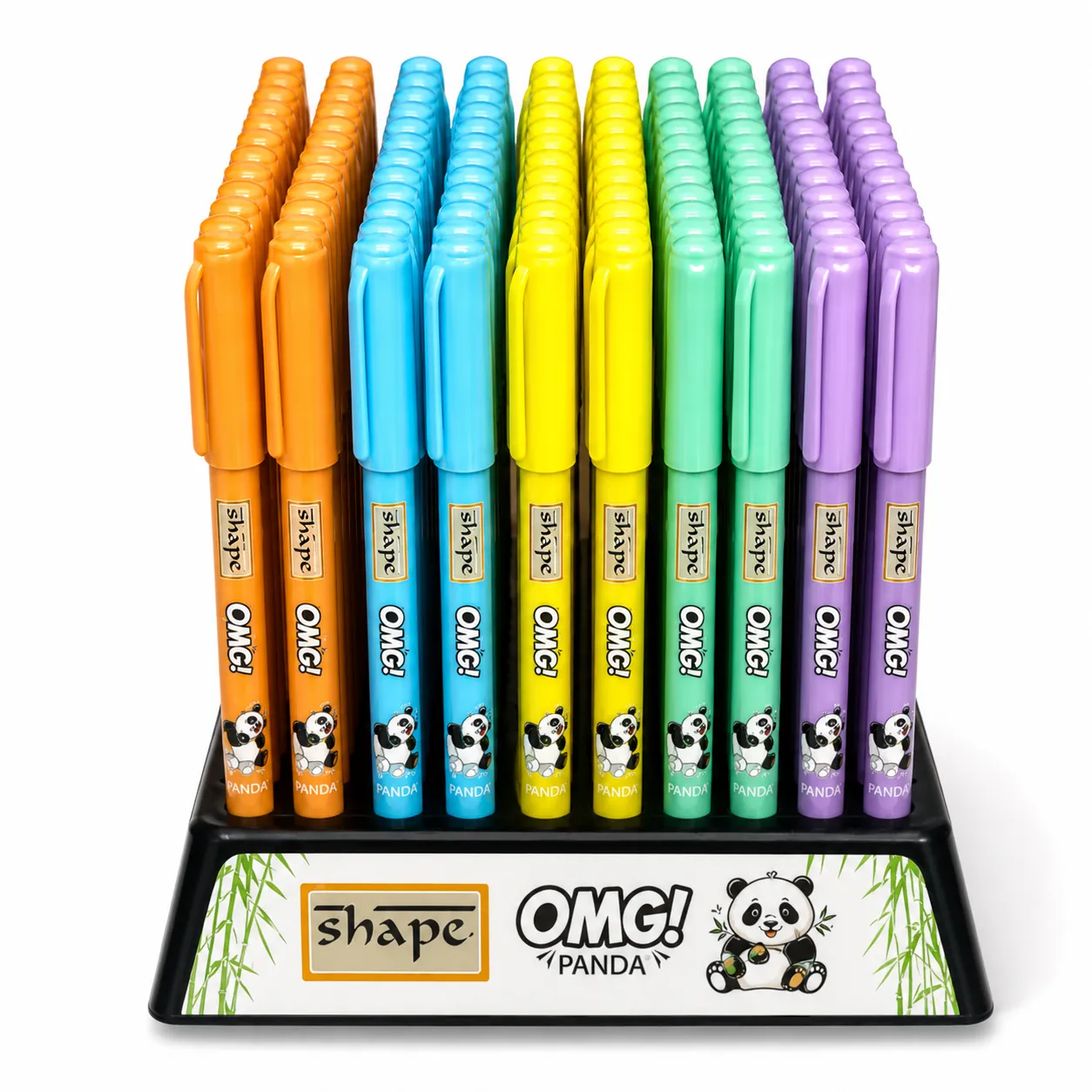 SHAPE IQ OMG! PANDA Ball Pen – Cute Panda Theme Smooth Writing Pens