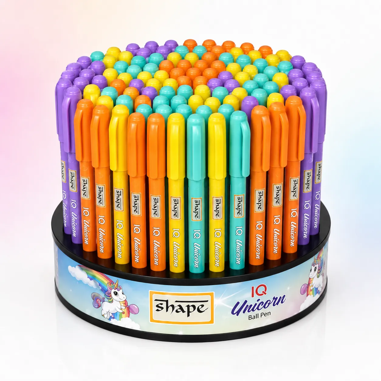 SHAPE IQ UNICORN Smooth Writing Matte Finish Pens