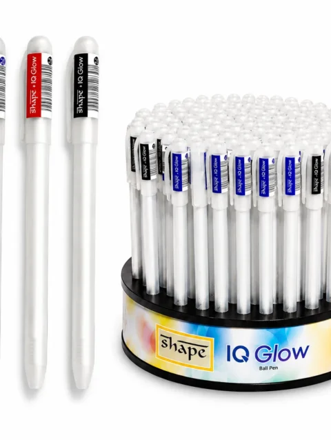 SHAPE IQ Glow Ball Pen – Glow Effect Smooth Writing Pens