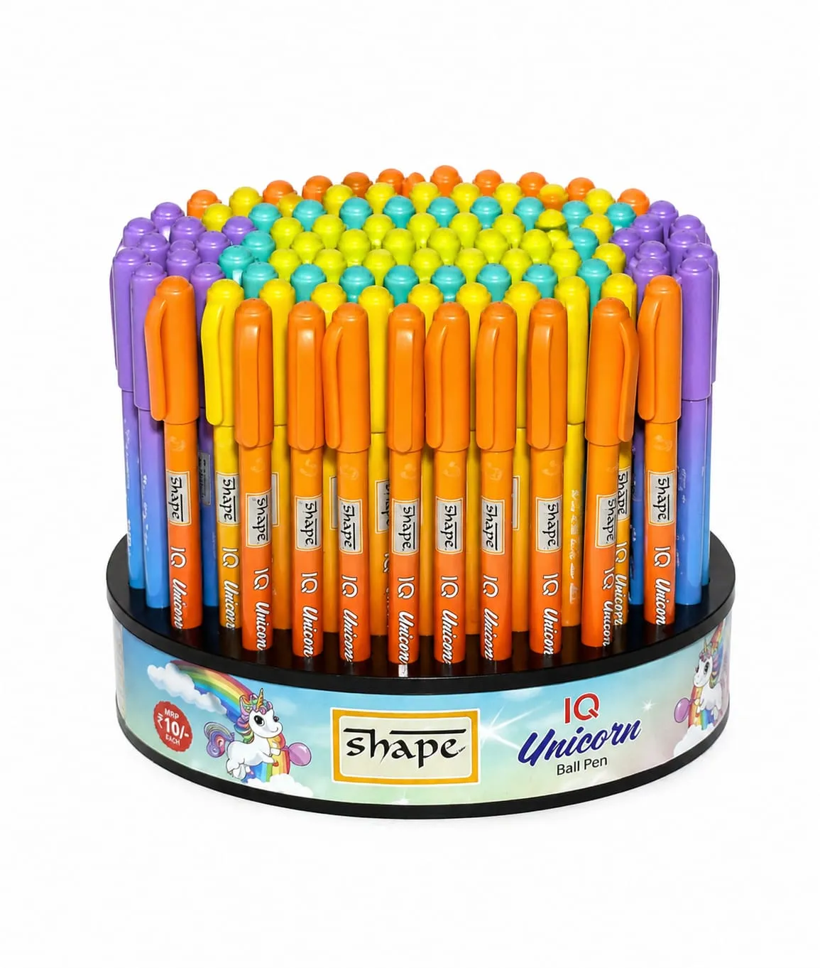 SHAPE IQ UNICORN Smooth Writing Matte Finish Pens - Image 2