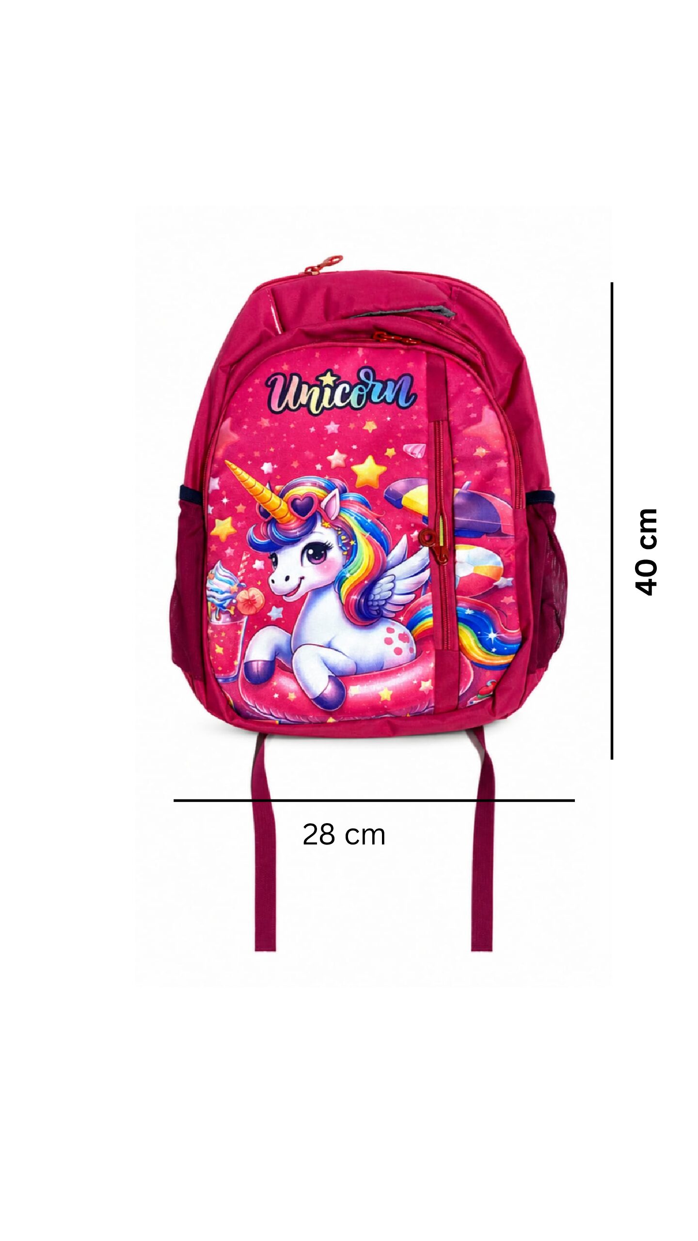 FENIX - Magical Unicorn Backpack - Pink bag - Image 3