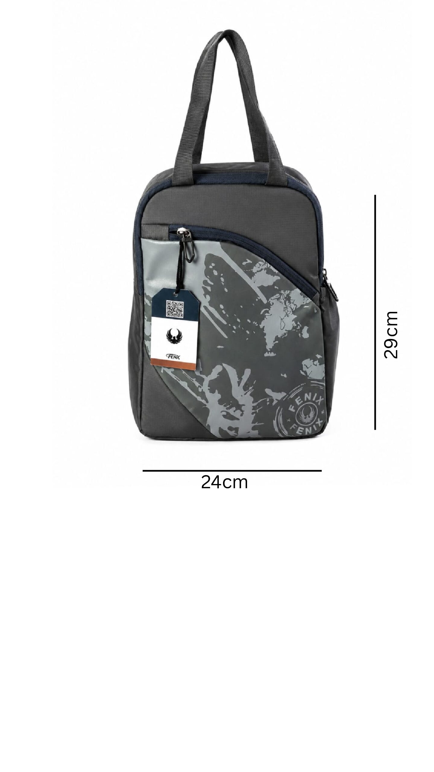 FENIX ArcticShield Insulated Lunch Bag – Grey Camo Edition - Image 5