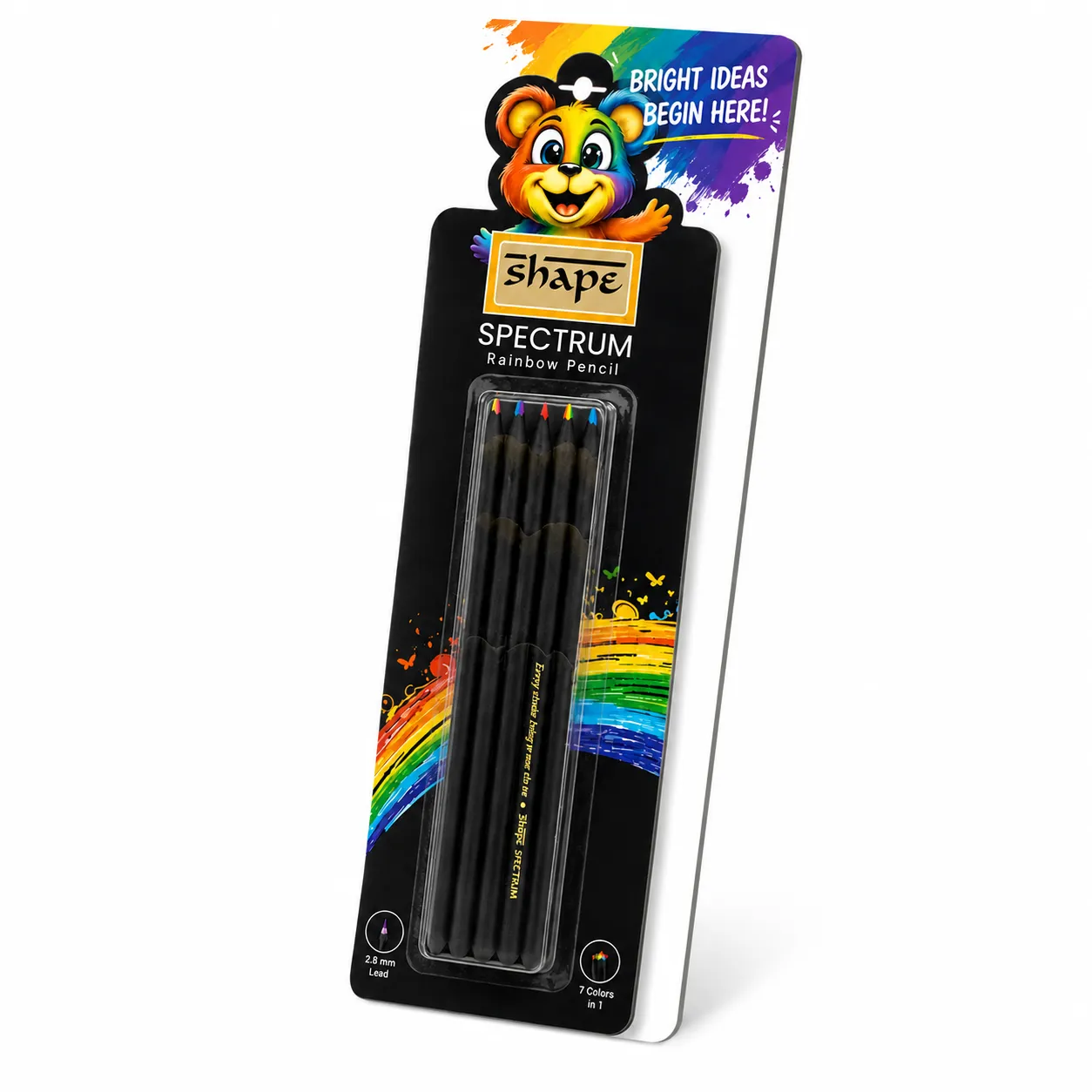 SHAPE SPECTRUM Rainbow Pencil - Image 2