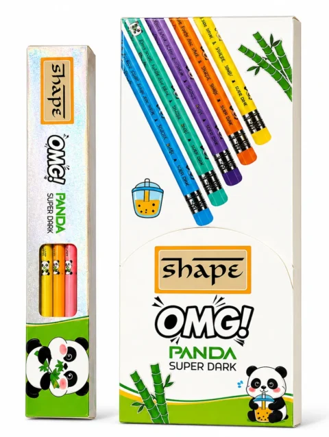 SHAPE NEON Bright Color Pencil Set