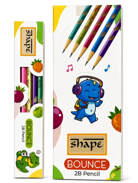 SHAPE NOUNCI Smooth Dark Writing Pencil