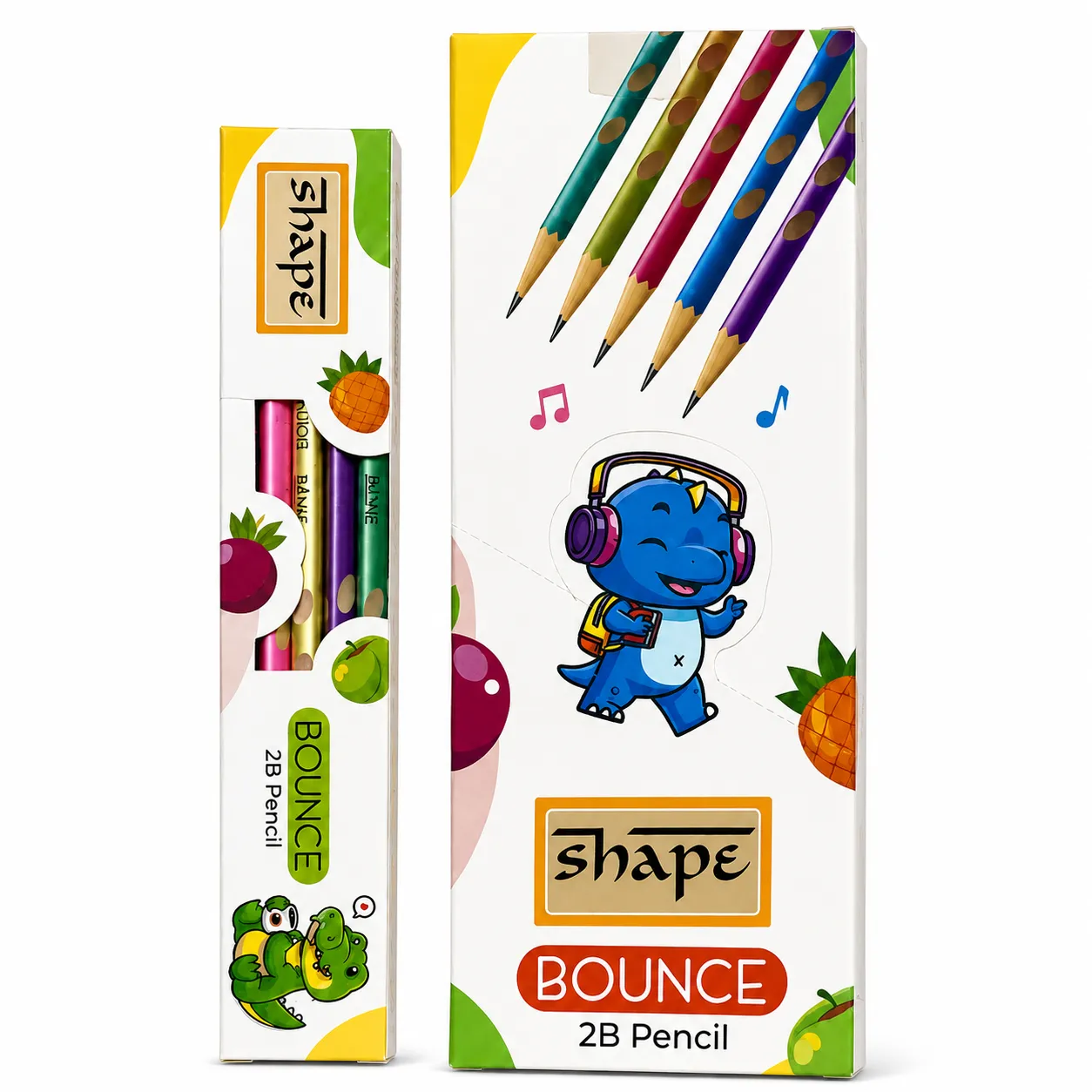 SHAPE NOUNCI Smooth Dark Writing Pencil