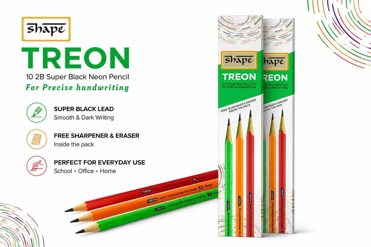 SHAPE TREON 2B Premium Pencil Pack - Image 3
