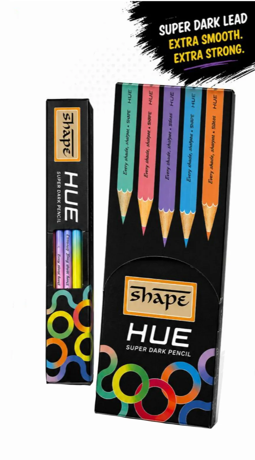 SHAPE HUE Super Dark Pencil Pack - Image 2