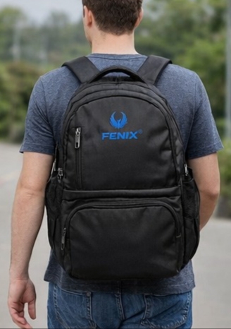 FENIX - Laptop Backpack - Black bag - Image 4