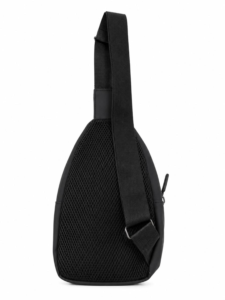 Fenix Premium Men’s Sling Chest Bag – Black - Image 2