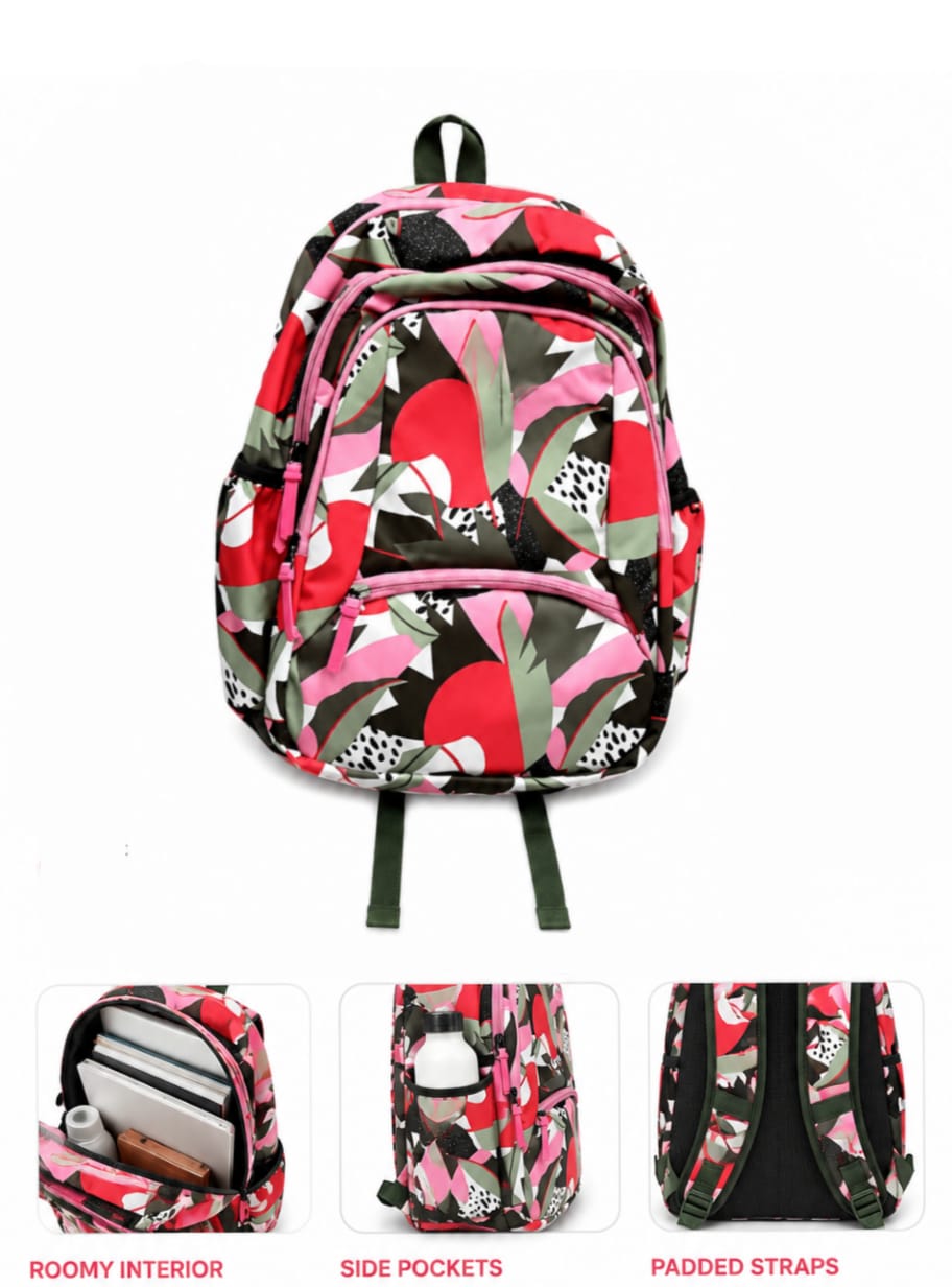 FENIX - Casual Backpack For Students -colourful bag - Image 4