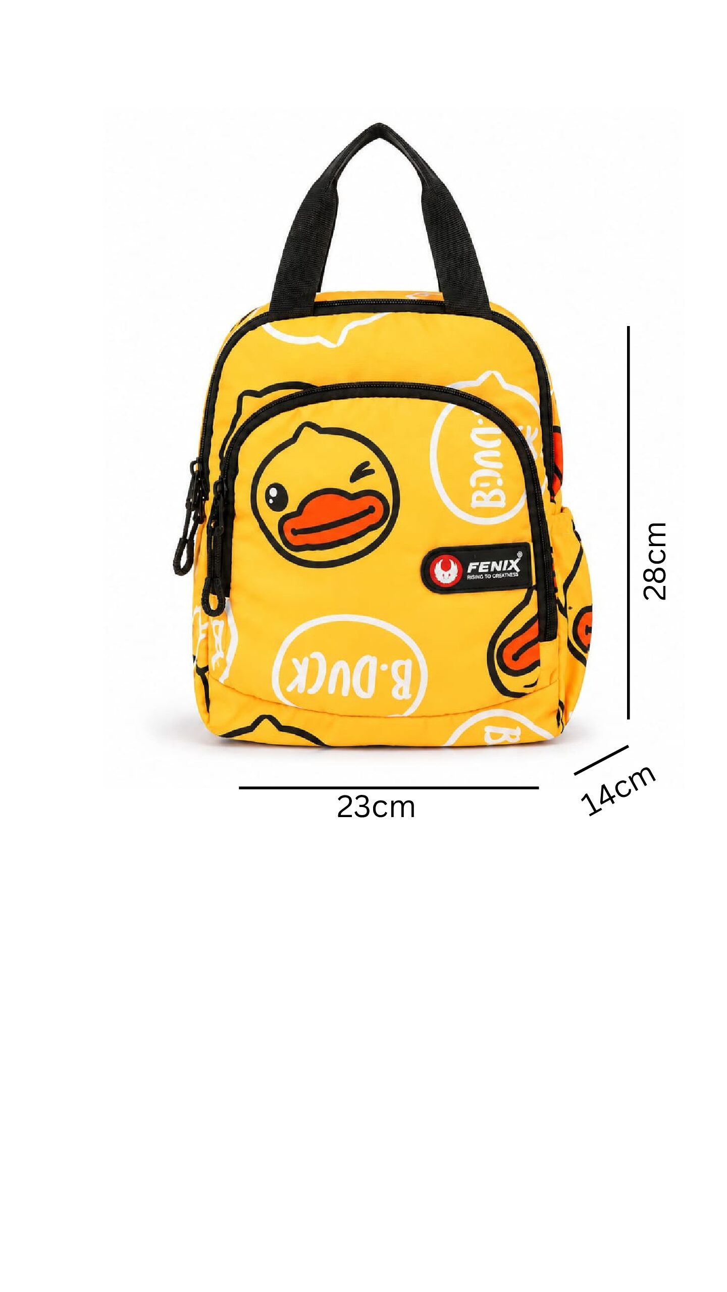 FENIX Cartoon Duck Thermal Lunch Bag - Image 4
